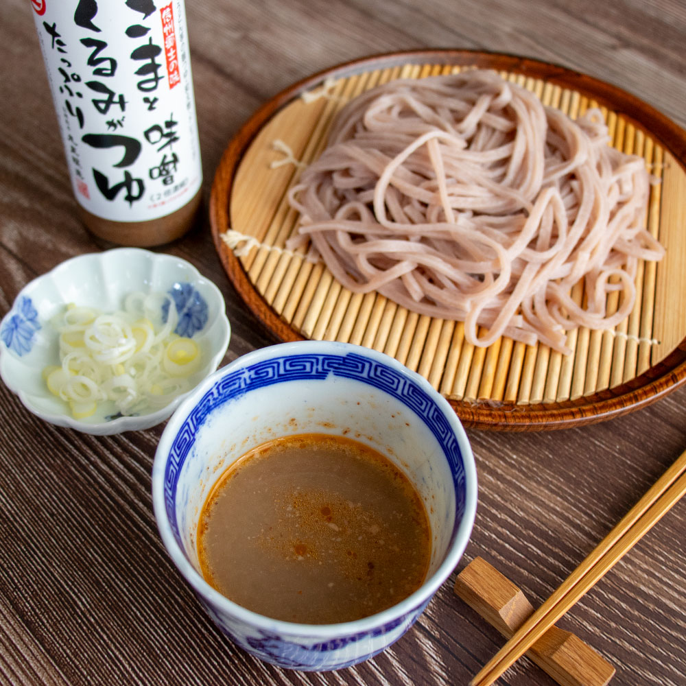 ごまくるみ味噌つゆ