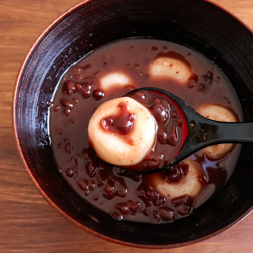 夏は冷やしぜんざいにしても美味しい