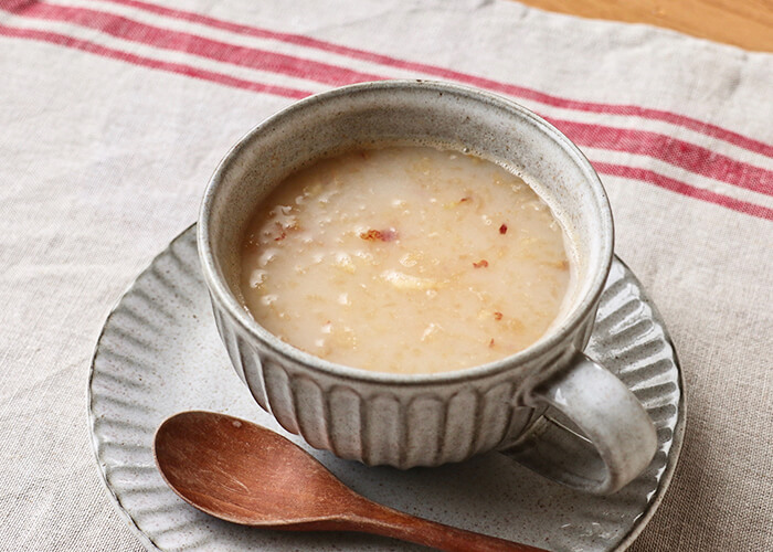 すりおろしりんご玄米甘酒