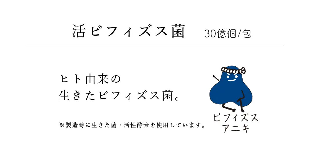 発酵5を構成する6つの要素：5.ビフィズス菌