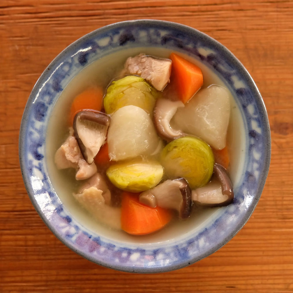 野菜たっぷり糀スープ