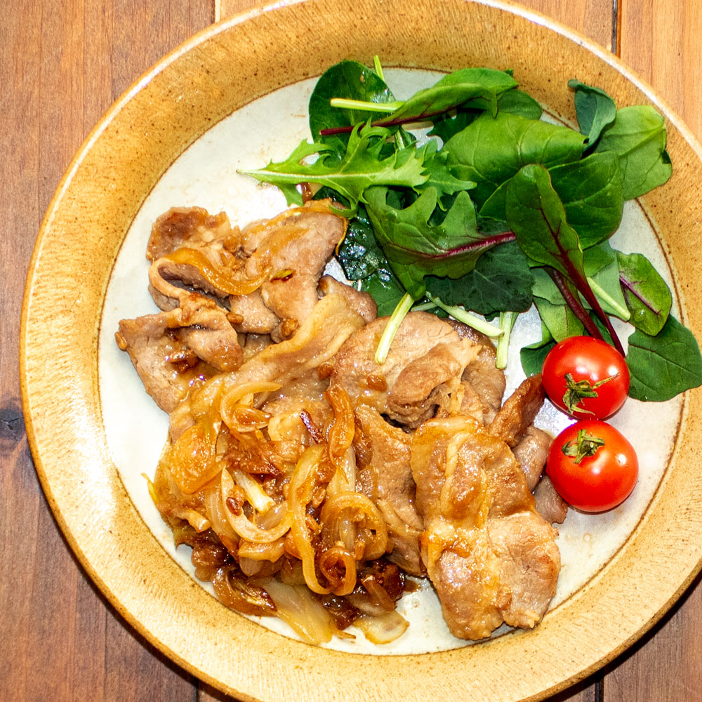 醤油糀の生姜焼き